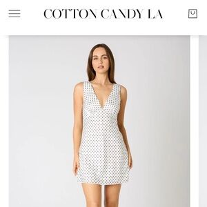 Cotton Candy LA Polka Dot Mini Dress